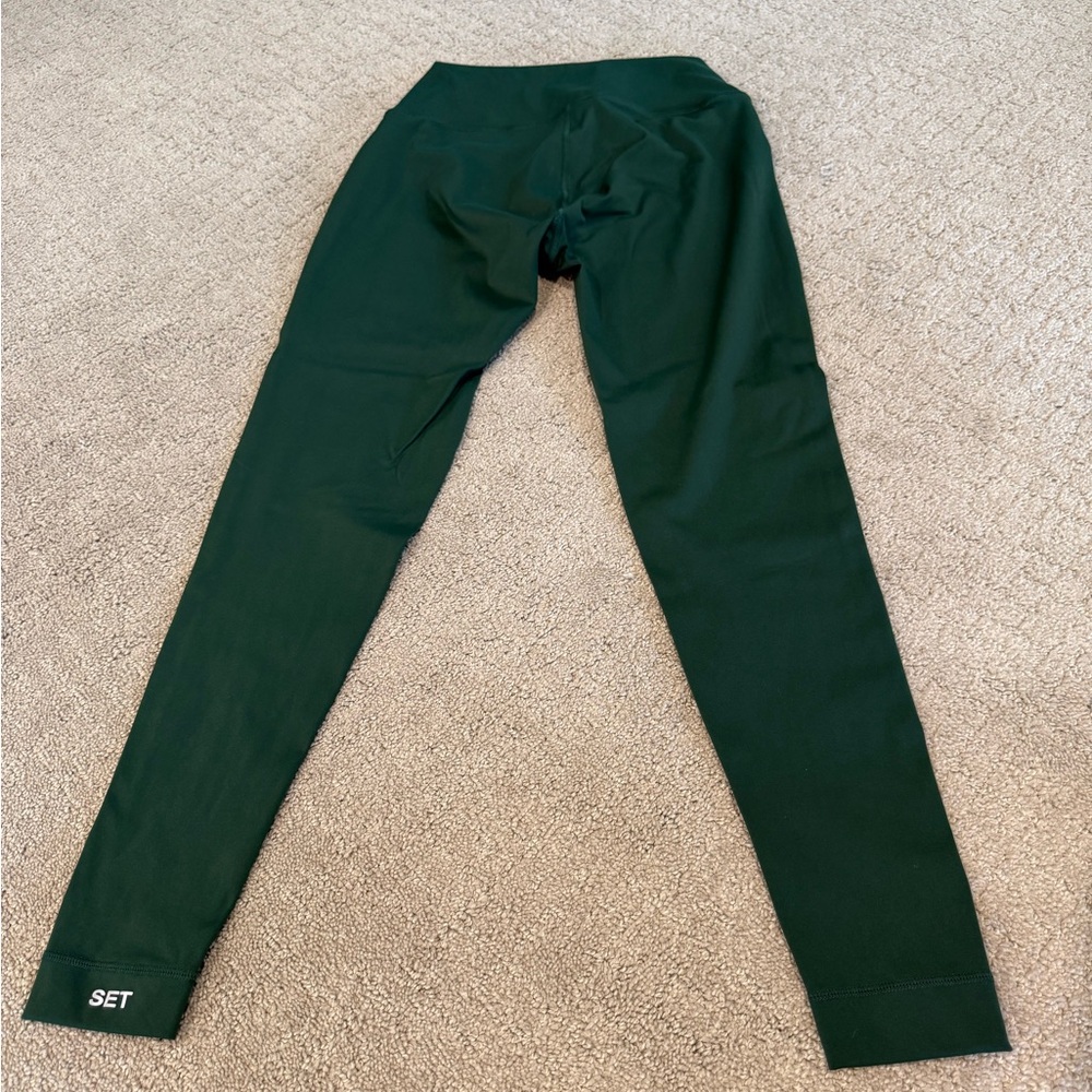 SET Active Forest Green Sport Leggings - Picture 4 of 5